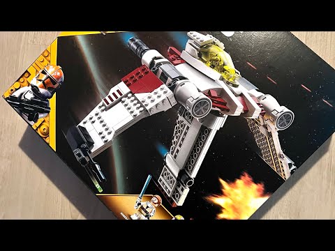 LEGO Star Wars V-19 Torrent Starfighter 75432 Box Opening 