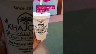 Choco Nutella shake 😋 Jajmau kanpur #kanpurfood #youtubeshorts  #shortsvideo #trending #youtube