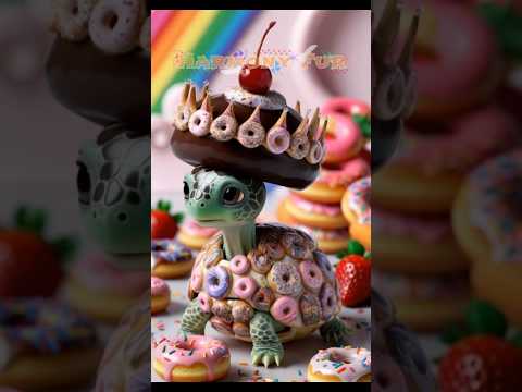 The Enchanted Donut Fantasy AI Art Collection