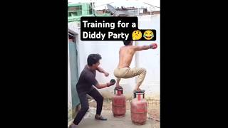 What is this training for? A Diddy Party?🤔😂 #training #diddy #diddyparty #funny