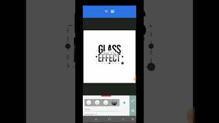 Create a glass light effect on your text with ease. #tutorial #pixellab #design #text #designers