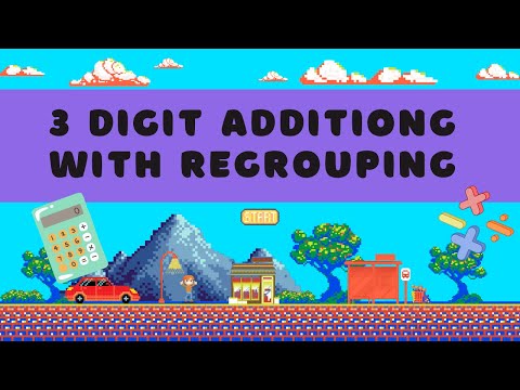 ✏️ 3D Addition with Regrouping - Some things to make it simple and easy! 📘