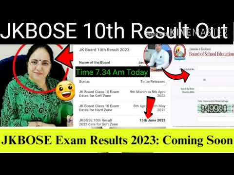😘LATEST UPDATE FOR CLASS 10TH FINALLY ANNOUNCE THE TIME FOR JkBose OFFICIAL#jkbose   #10classresult