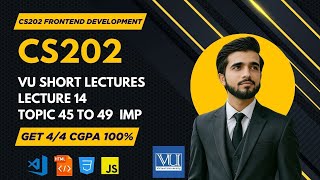 CS202 Short Lecture 14 | Fundamental Of Frontend Development  | Midterm Lectures
