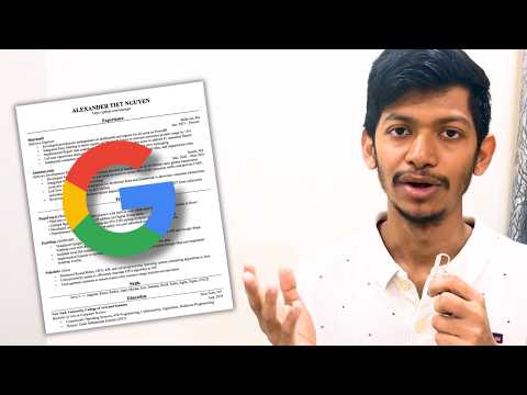 Resume That Got Selected at Google