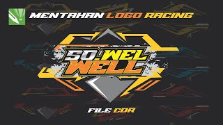 MENTAHAN LOGO RACING | CORELDRAW