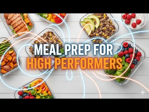 Modern Meal Planning: Smart Nutrition for Busy High Performers [COURSE PREVIEW]