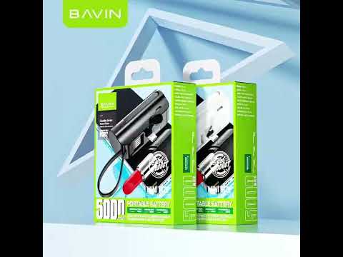 Bavin 5,000mAh pocket size power bank PC012 PC013