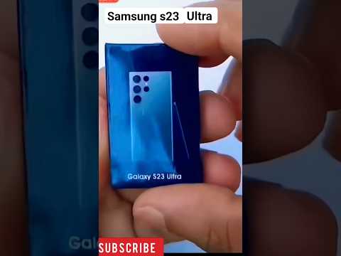 Small Samsung galaxy s23 ultra unboxing #samsung #review #shorts