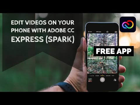 FREE Video Editing App: How to make videos with your phone for YouTube -- Adobe Express