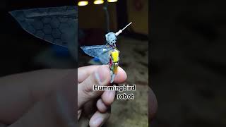 Hummingbird robot #arduino #diyrobot #quicktips