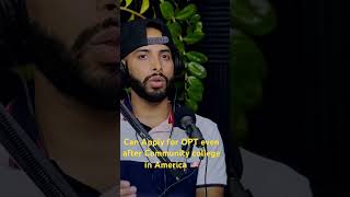 Apply OPT after associate degree. Apply if you are eligible 🇳🇵✈️🇺🇸 #cpt #optjobs #f1vis