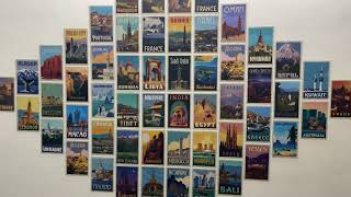 Create Stunning Walls with Vintage City Collage Kit | Bubble Glue Poster Hack!