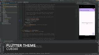 Flutter Tutorial : Flutter Theme Beginners Tutorial