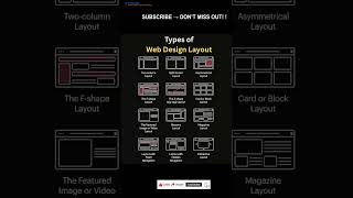Subscribe 👍 Like ❤️ | Web Design Layout Explained #shorts #viral #youtubeshorts