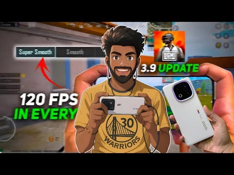 iQOO 13 120Fps Gameplay in 3.9 Update Bgmi Live 🇮🇳