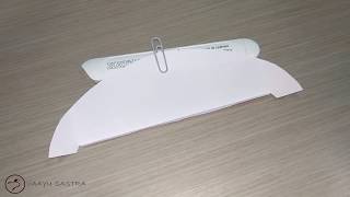 Simple Paper Glider for Children | VS paper clip Glider | Vaayusastra