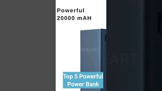 Top 5 Powerful Powerbank | Best Power Bank #shorts #powerbank #techandheart