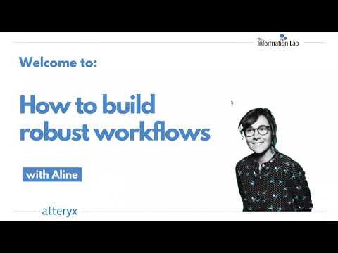 How to build strong workflows | Data preparation and cleaning | Alteryx Free Training