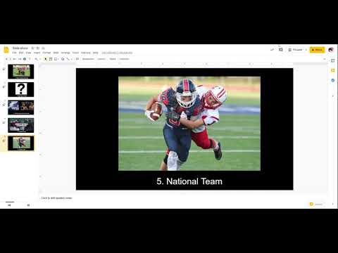 Girls Tackle Football Progression