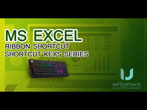 #shortcut #Excel #Ribbon  MS Excel Shortcut Keys Series