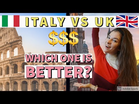 WORKING IN UK VS ITALY - WHICH ONE IS BETTER? #italyvsuk
