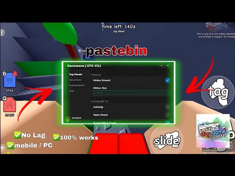 Works 100% script Game Tag | game 2024 | roblox 2024 | classic game |