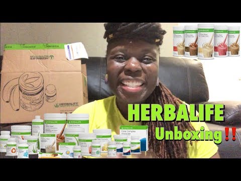 HERBALIFE Unboxing || 2019 Weight Loss Goals!