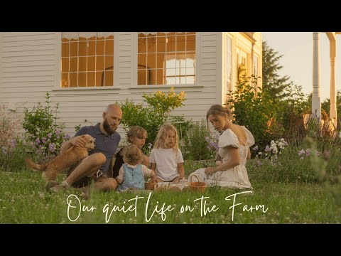 #21 Homesteading  in our 20's with 4 Kids – A Week on Our Farm | Peaceful Countryside Vlog