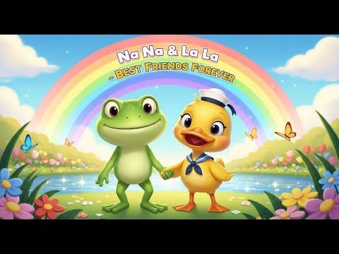 Na Na & La La – Best Friends Forever | Cute Kids Song about Friendship | Fun Cartoon Music Video