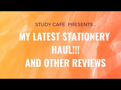 Stationery Haul 2019 from POPULAR!!
