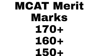 Merit Marks in MCAT 2021