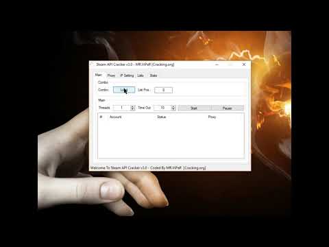 Steam API Cracker Coded by MR.ViPER - v3.0 [STEAM CHECKER]