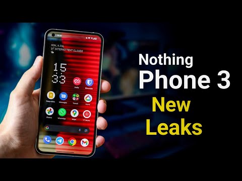 NOTHING Phone 3 - New Leaks