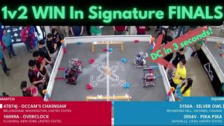 The Greatest match of all time? This VEX Pushback match goes down in VEX history!