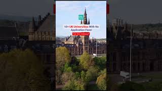 10+ UK Universities with zero application fees! 💸 #studyabroad