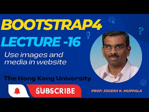 Lecture #16 || Use of Images and Media on websites. || Bootstrap_4 Tutorials