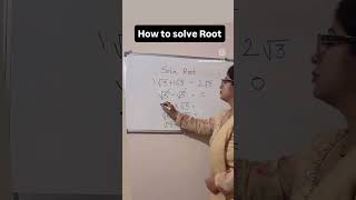 How to solve roots #maths #mathshortcut #education #mathematics