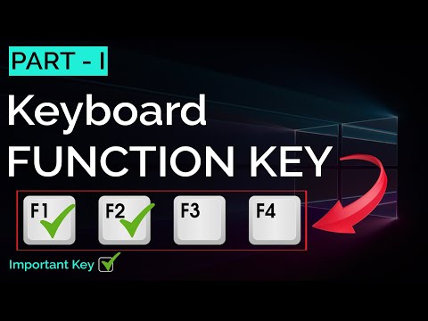 Window Shortcut - F1 to F4 Part-i #tech #education #computer #knowledge  #video #games #shorts #how