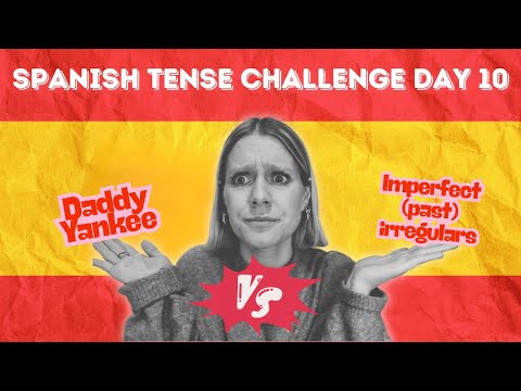 Master the Most Important Irregular Imperfect Verbs in 4 Minutes!