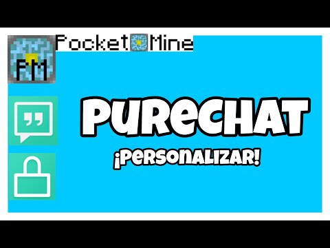 PureChat plugin pocketmine | Customize rangos | Minecraft pe 1.16 - 1.17x