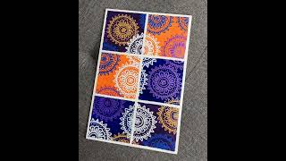 TILE PAINTING SHORTS | #tileart #tileartwork #beautifultiles #creativeidea