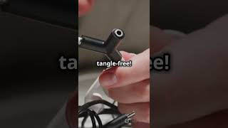 Keep Your Cables Tangle-Free with This Easy Hack! #tech #phonelifehacks #phoneaccessories