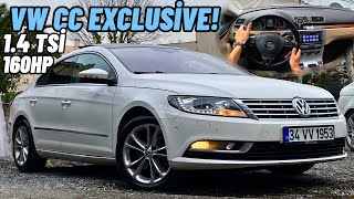 KULLANINCA ŞAŞIRDIM ! EN ÖZEL VOLKSWAGEN |  VW CC 1.4 TSİ 160 HP EXCLUSİVE İNCELEDİK