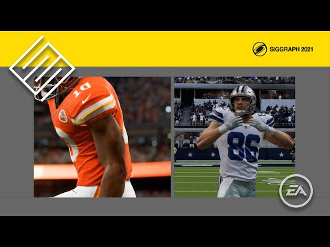 SIGGRAPH 2021:  Swish – Neural Network Cloth Simulation in Madden NFL 21