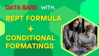 Excel Data Bars with REPT Function + Conditional Formatting | Step-by-Step Guide #formula #excel