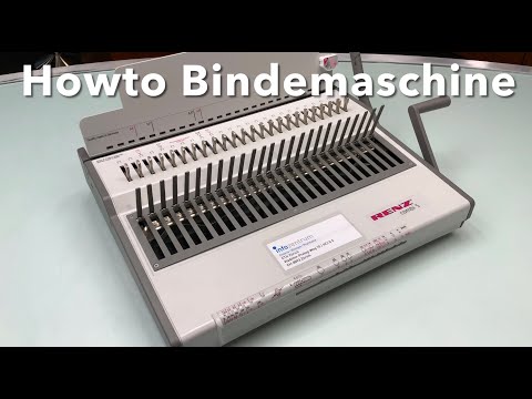 Howto Bindemaschine