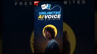 Unlimited AI Voice Generation For FREE 🔥!