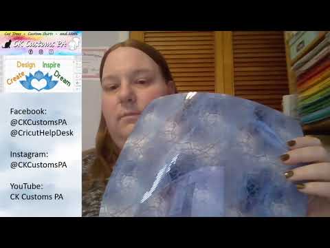 Patterned Heat Transfer Vinyl Explained! Mirror and Transfer Questions Answered!