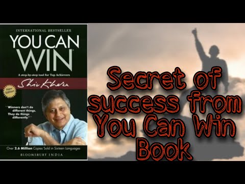 You Can Win Book Summary, Steps And Secrets Of Success